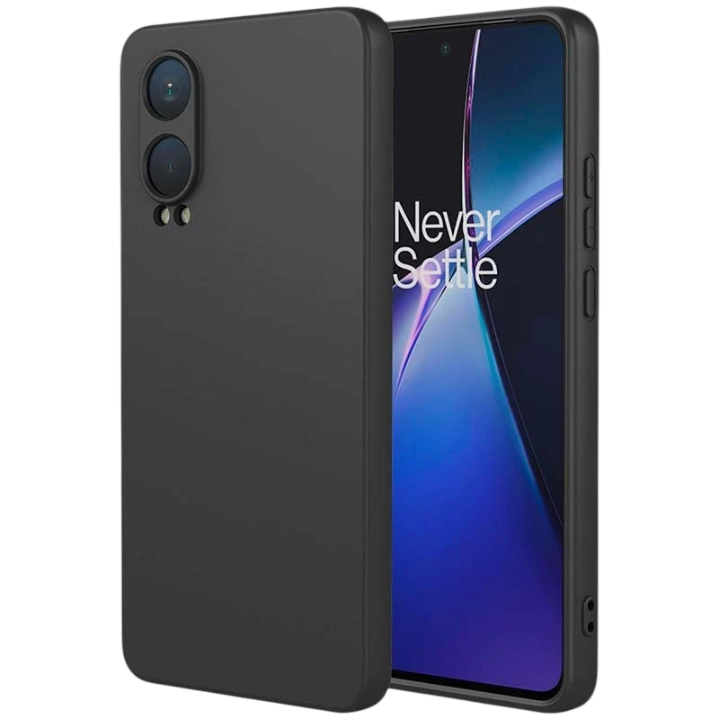 Capa Square Liquid Premium preta para Oneplus Nord CE 4 Lite 5G