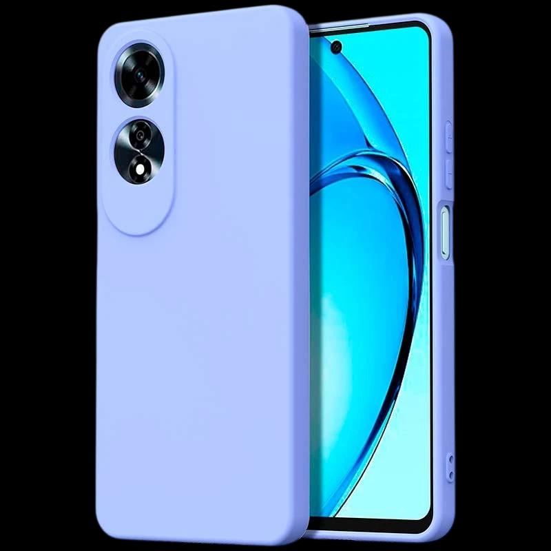 Coque Oppo A60 Square Liquid Premium Lavande