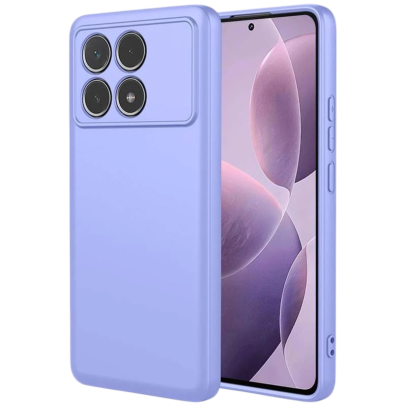 Funda Square Liquid Premium lavanda para Xiaomi Poco F6 Pro 5G