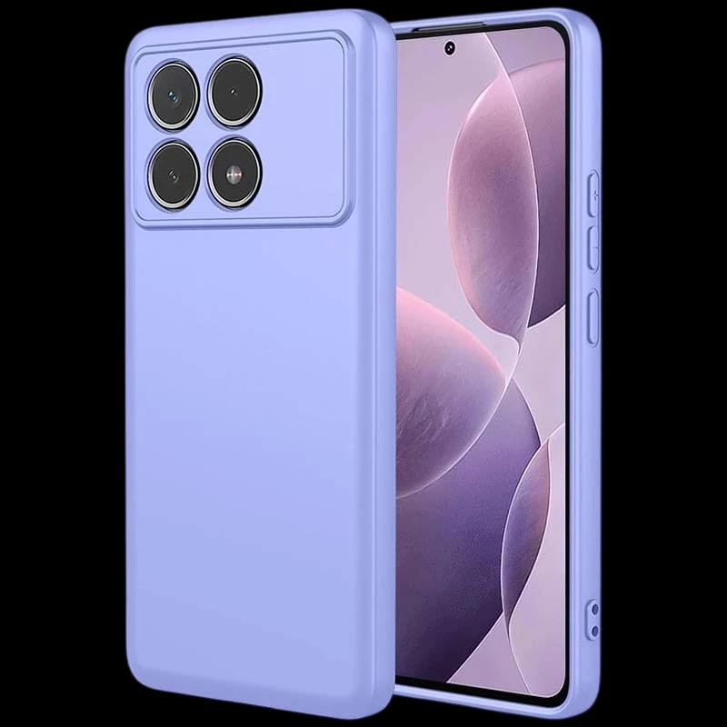 Funda Square Liquid Premium lavanda para Xiaomi Poco F6 Pro 5G