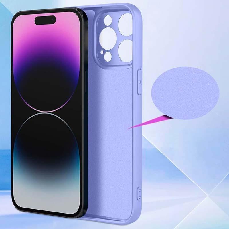 vista interior de la Funda Square Liquid Premium lavanda para Xiaomi 14T Pro