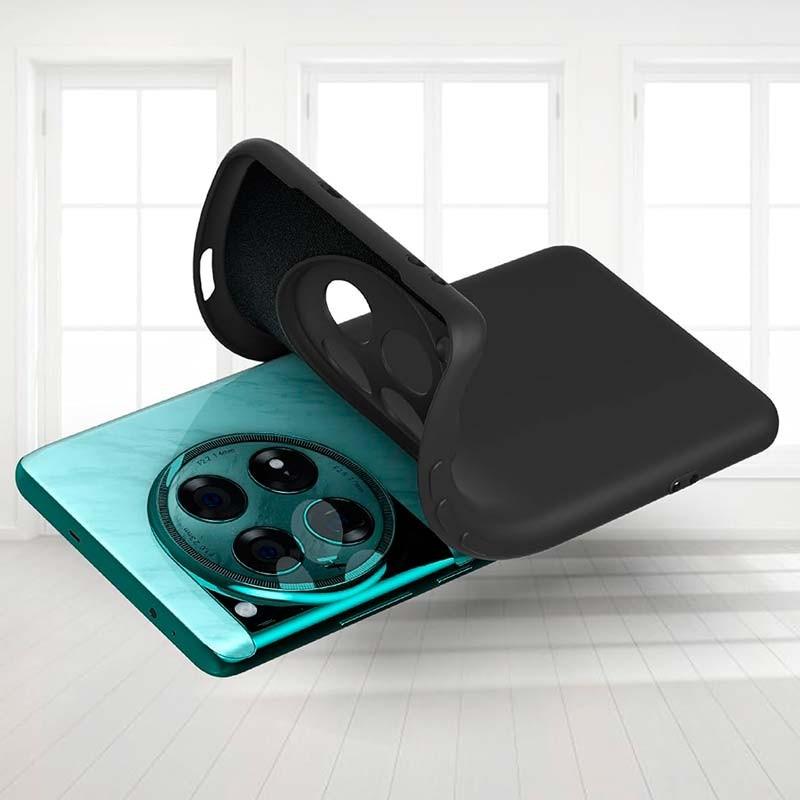 flexibilidad de la Funda Square Liquid Premium lavanda para Oneplus 12