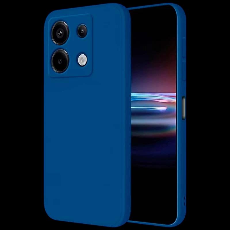 Funda Square Liquid Premium azul para Xiaomi Poco X6 Pro 5G