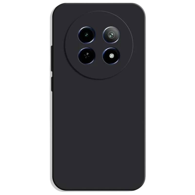 Funda Square Liquid Premium negro para Realme 12 5G