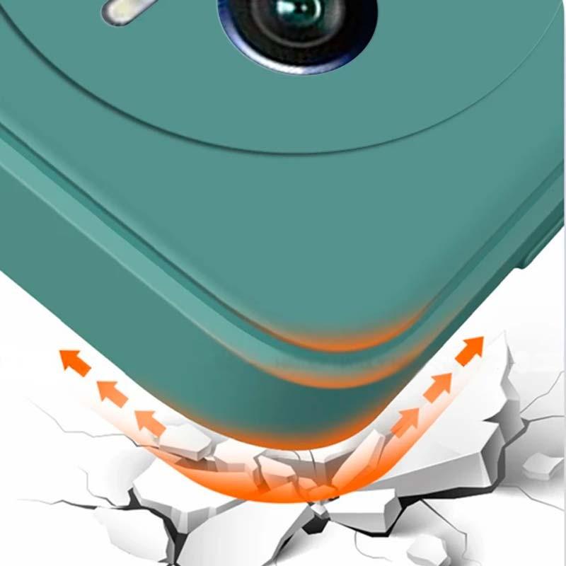 resistencia de la Funda Square Liquid Premium negro para Realme 12 Pro 5G