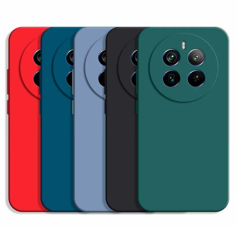 Funda Square Liquid Premium negro para Realme 12 Pro 5G y otros colores disponibles