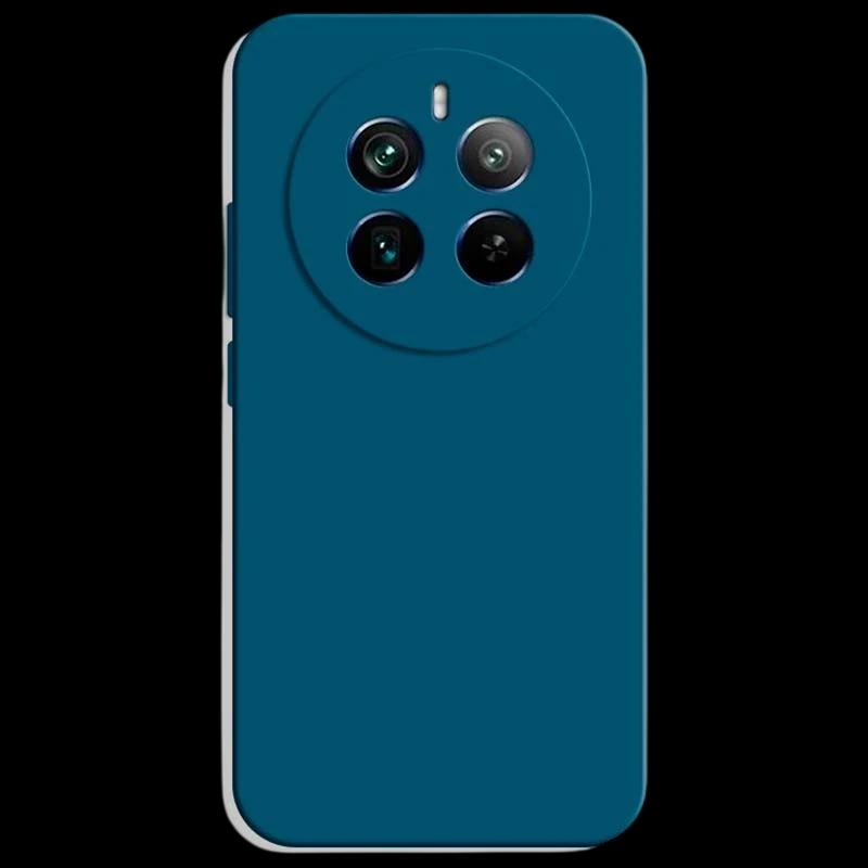 Funda Square Liquid Premium azul para Realme 12 Pro 5G