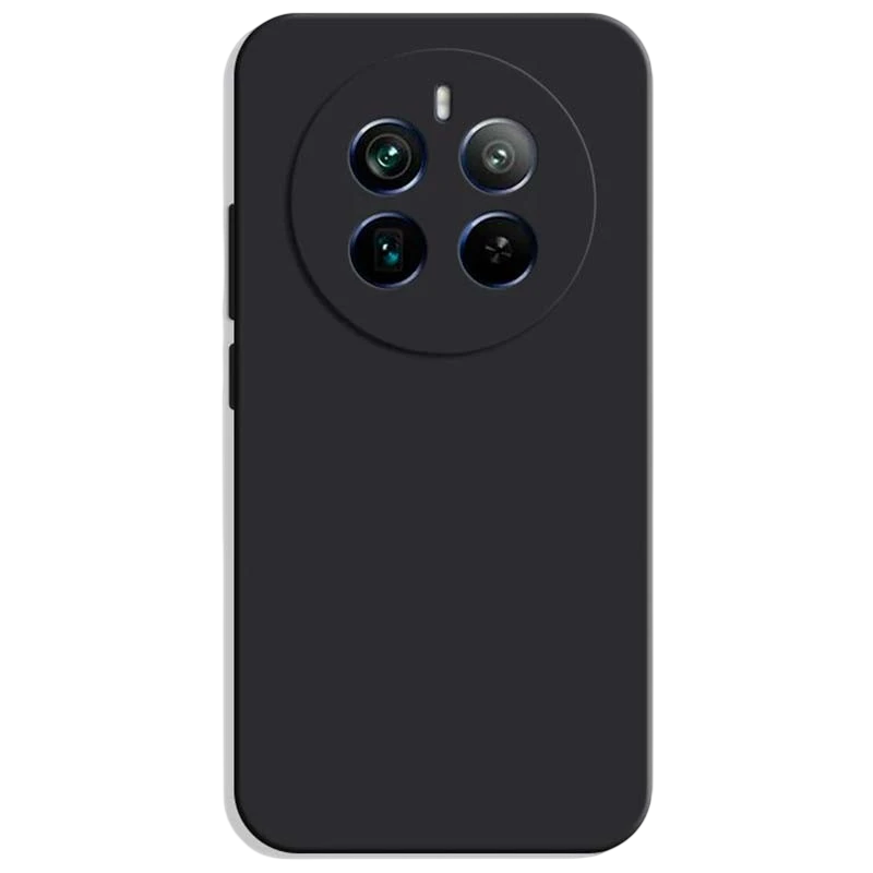 Funda Square Liquid Premium negro para Realme 12 Pro 5G