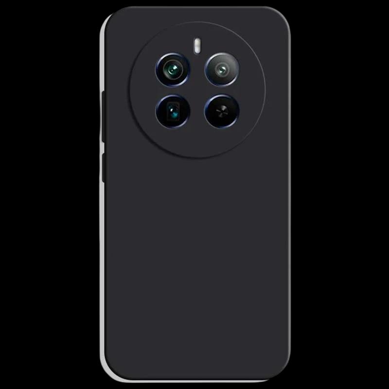 Funda Square Liquid Premium negro para Realme 12 Pro 5G