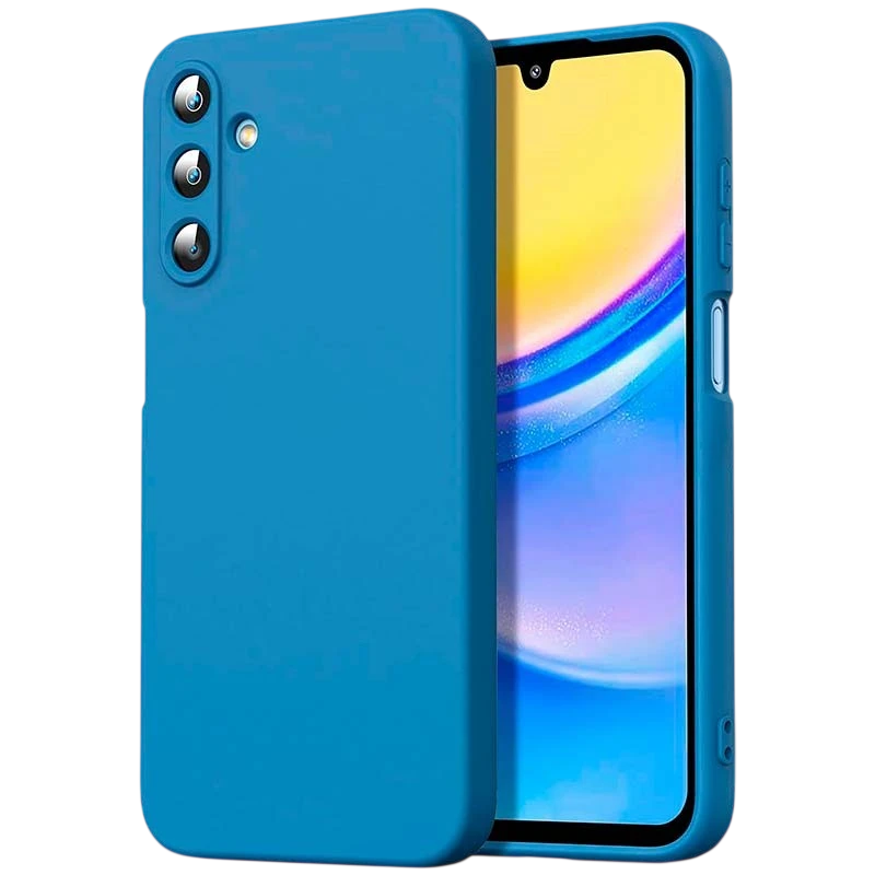 Funda Square Liquid Premium azul para Samsung Galaxy A15