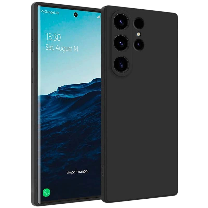 Capa Samsung Galaxy S23 Ultra Square Liquid Premium Preto