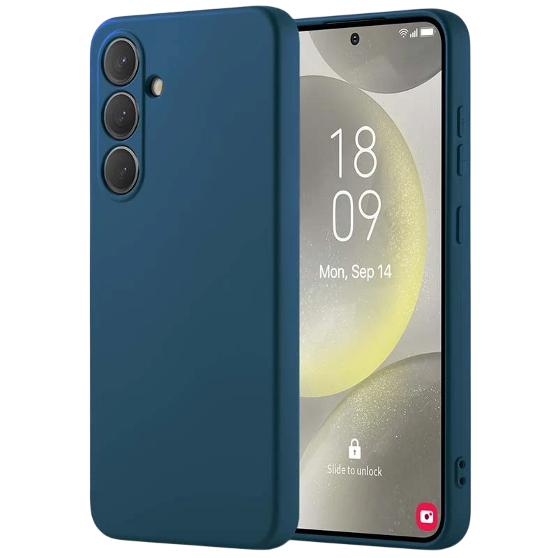 Funda Samsung Galaxy S24 FE 5G Square Liquid Premium Azul