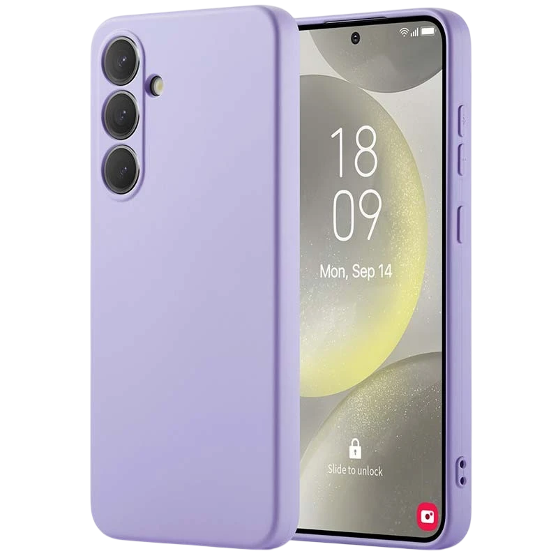Funda Samsung Galaxy S24 FE 5G Square Liquid Premium Lavanda