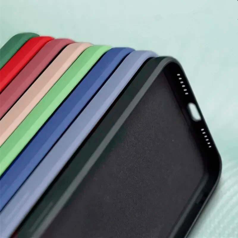interior de la Funda Square Liquid Premium negra para Xiaomi 13T