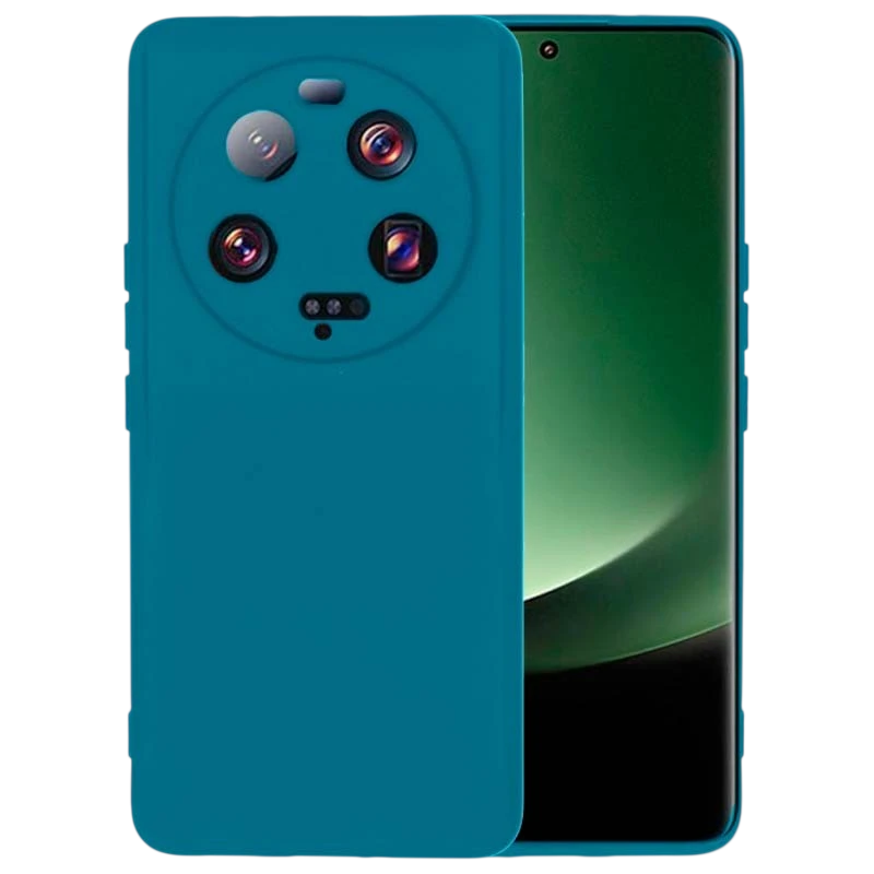 Funda Square Liquid Premium azul para Xiaomi 14 Ultra
