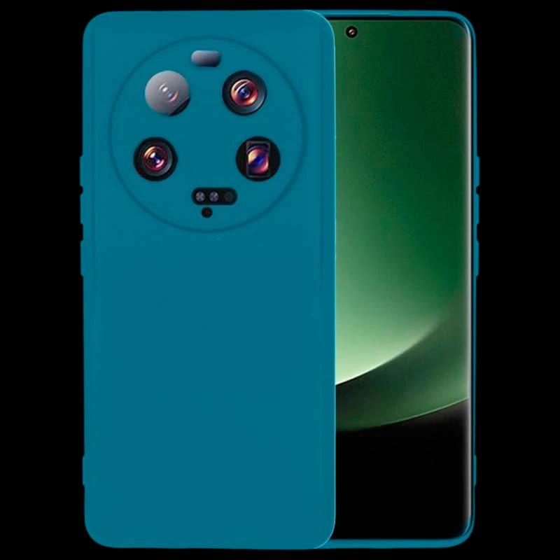 Funda Square Liquid Premium azul para Xiaomi 14 Ultra