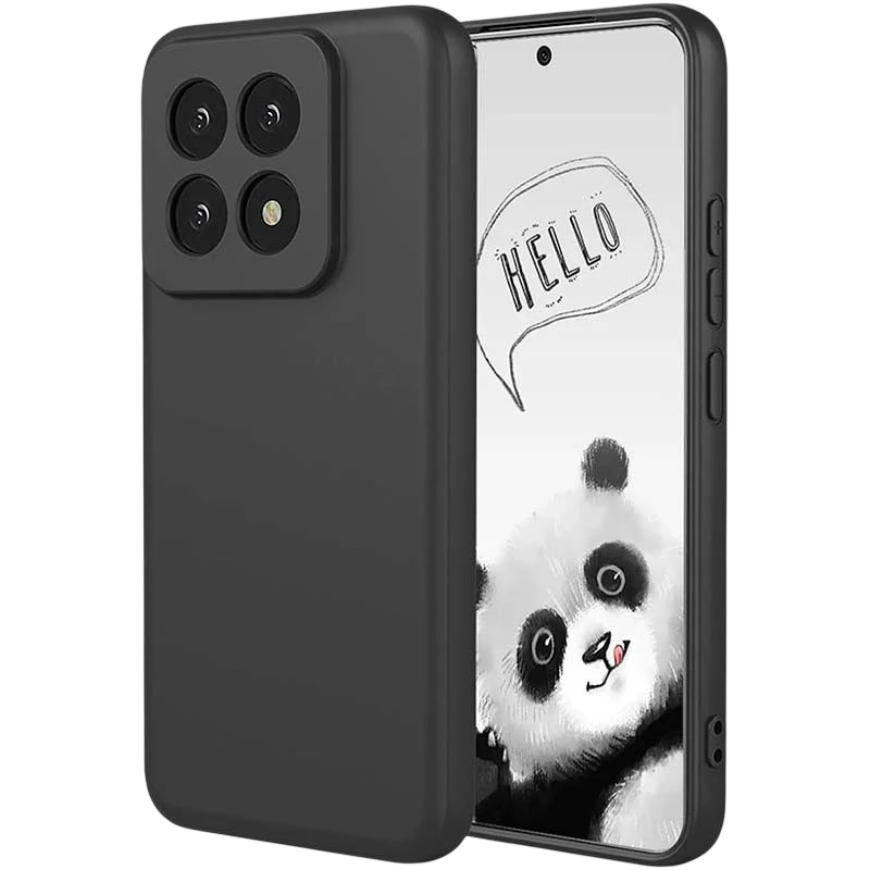 Funda Xiaomi 14T Pro Square Liquid Premium Negro