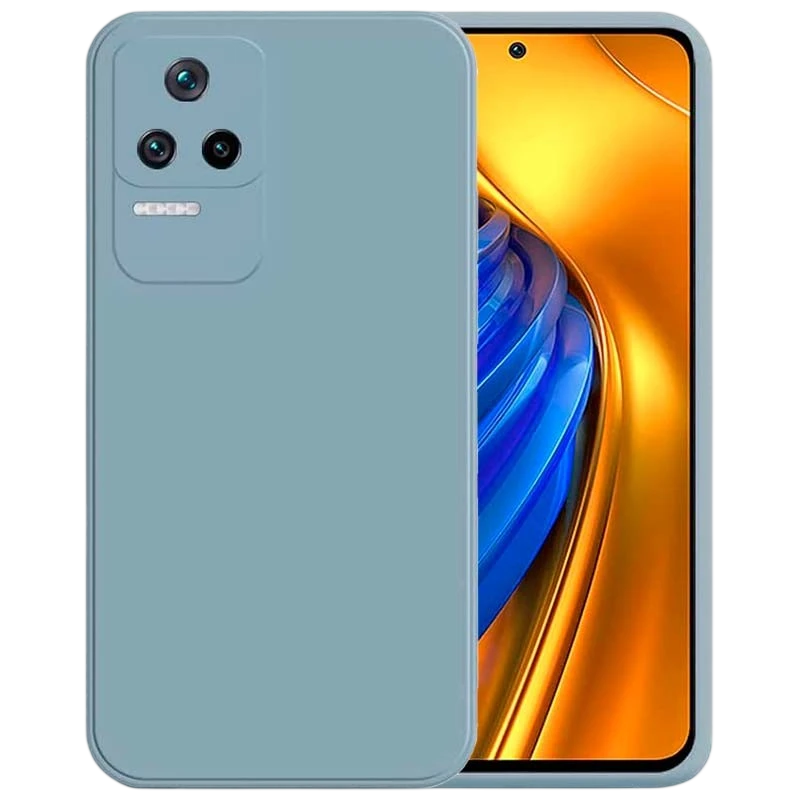 Funda Xiaomi Poco F4 Square Liquid Premium Lavanda