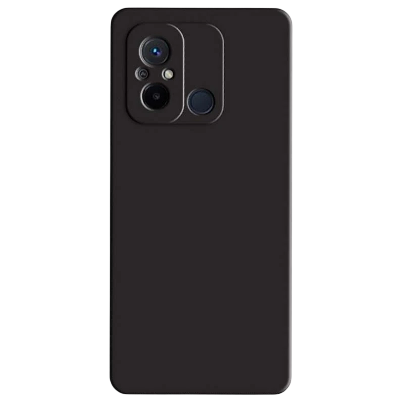Funda Square Liquid Premium negra para Xiaomi Redmi 12C