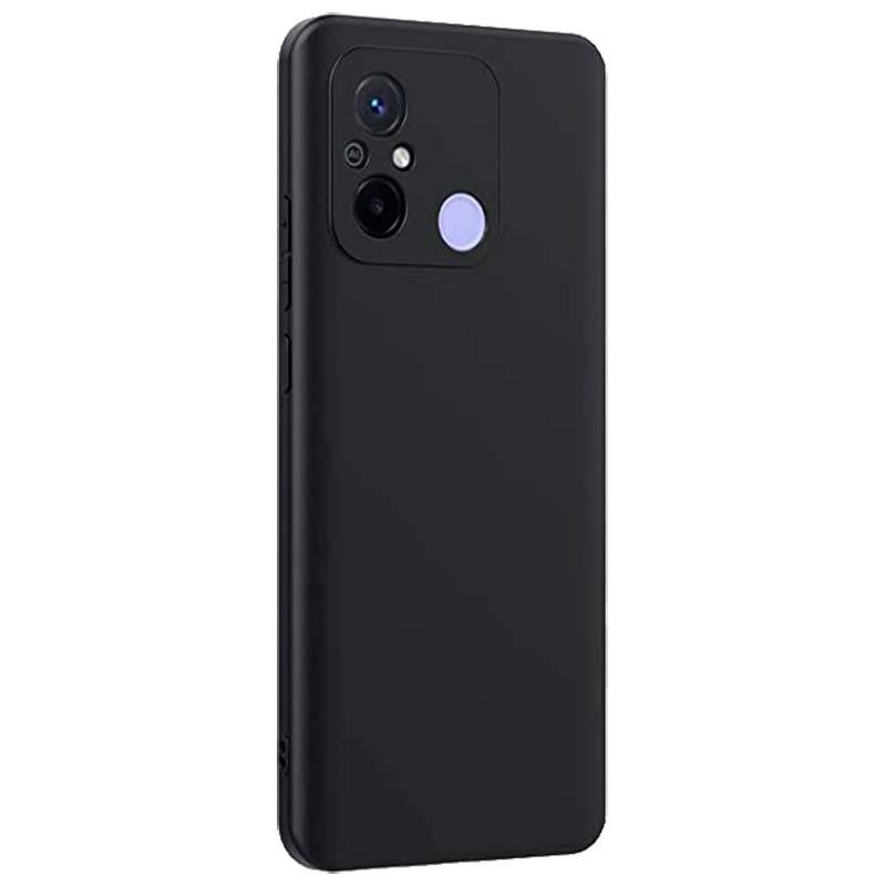 lateral izquierdo de la Funda Square Liquid Premium negra para Xiaomi Redmi 12C