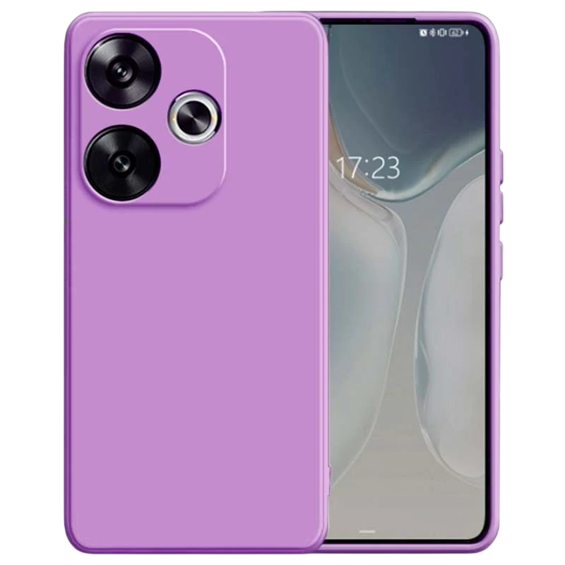 Coque Square Liquid Premium lavande pour Xiaomi Redmi 13