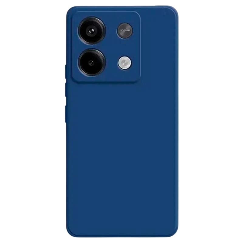 Coque Square Liquid Premium bleu pour Xiaomi Redmi Note 13