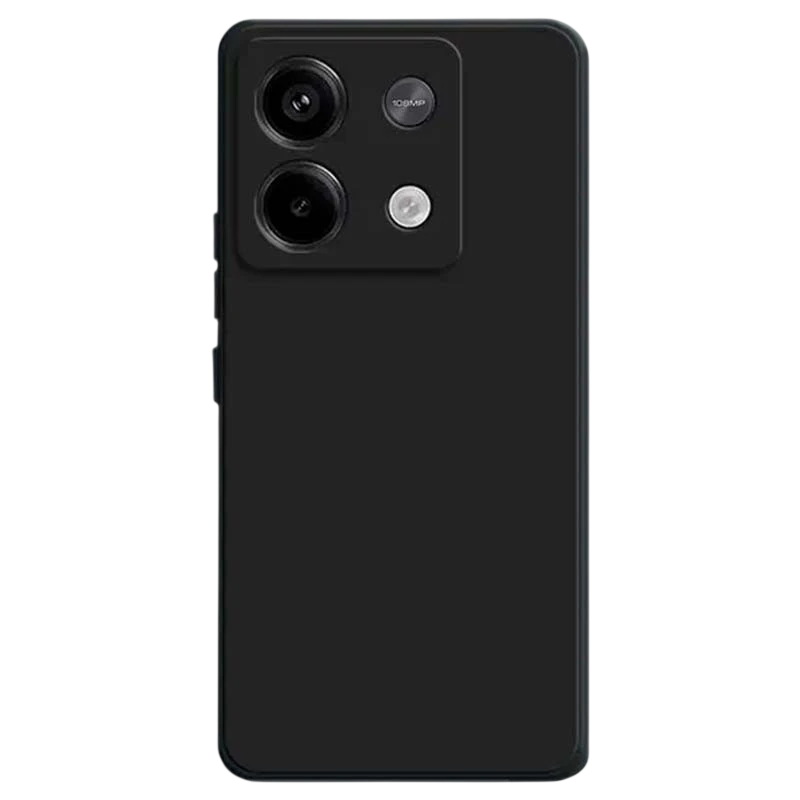 Funda Square Liquid Premium negra para Xiaomi Redmi Note 13