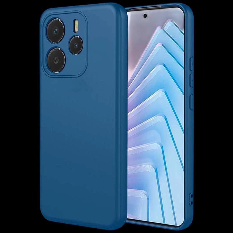 Funda Xiaomi Redmi Note 14 4G Square Liquid Premium Azul