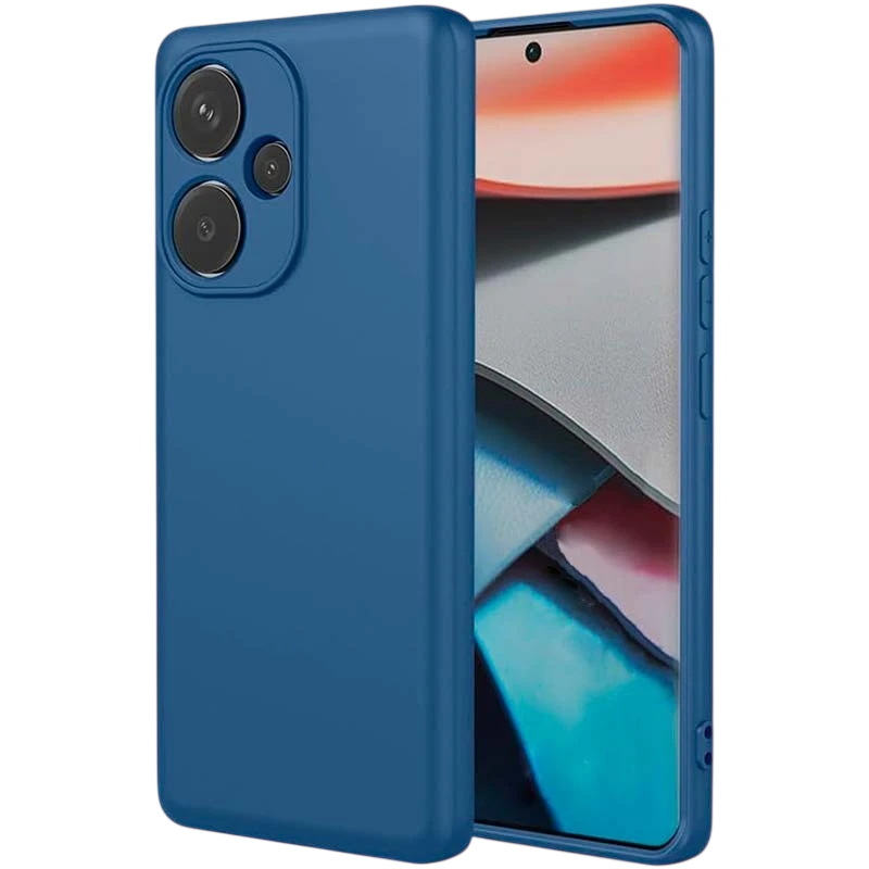 Funda Square Liquid Premium azul para Xiaomi Poco F6 5G