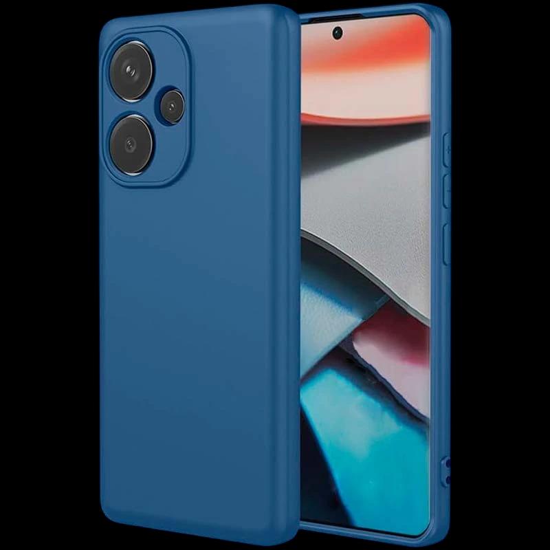 Funda Square Liquid Premium azul para Xiaomi Poco F6 5G