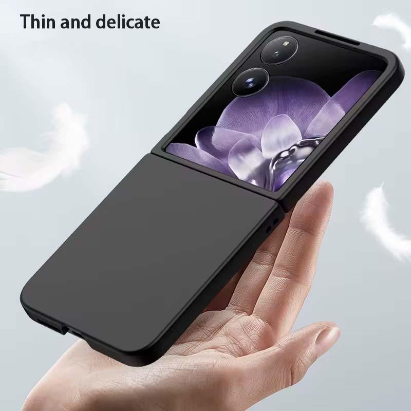 légèreté de la Coque Square Liquid Premium noire pour Xiaomi Mix Flip 5G