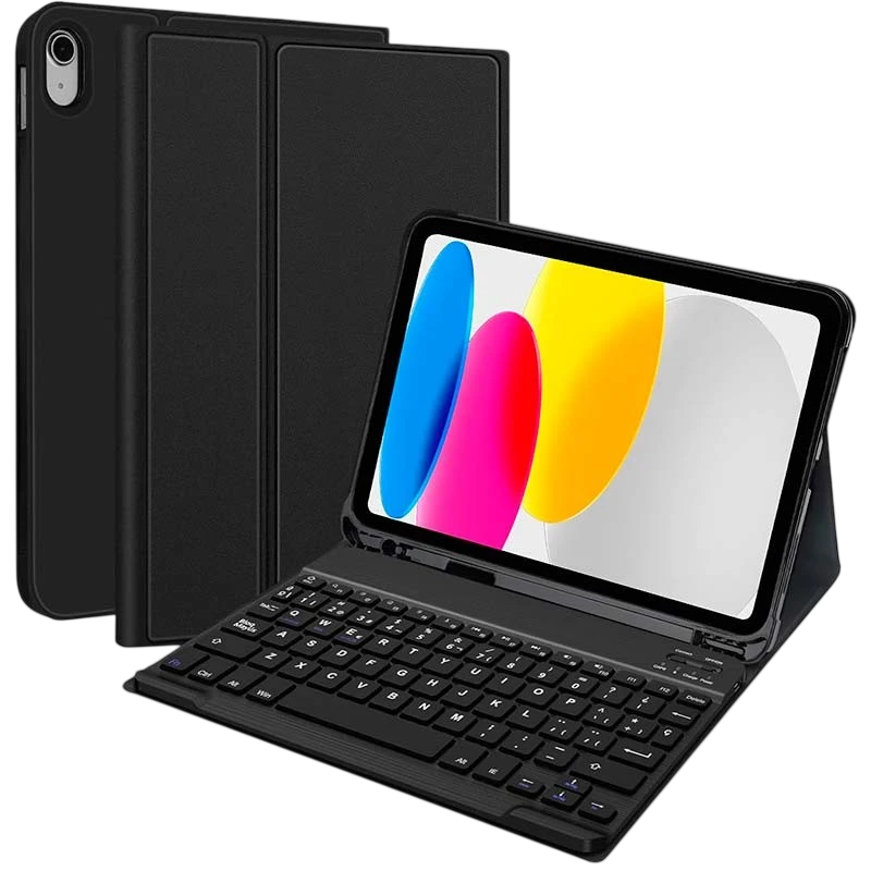 Capa com Teclado para Apple iPad 2022 10ª Gen 10.9