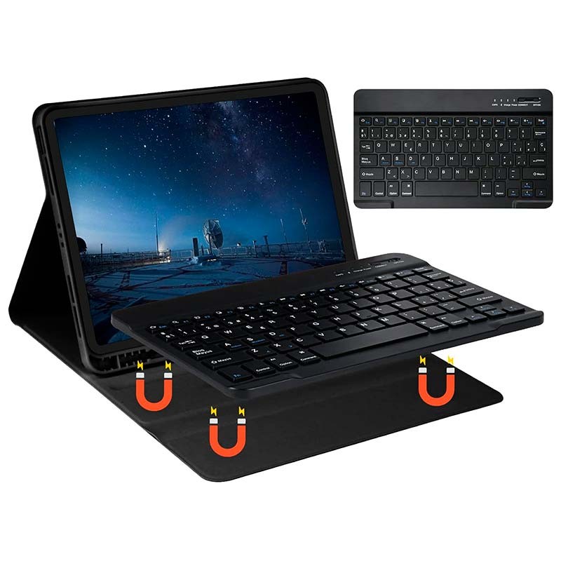 União magnética da Capa com Teclado para iPad Pro 2024 11