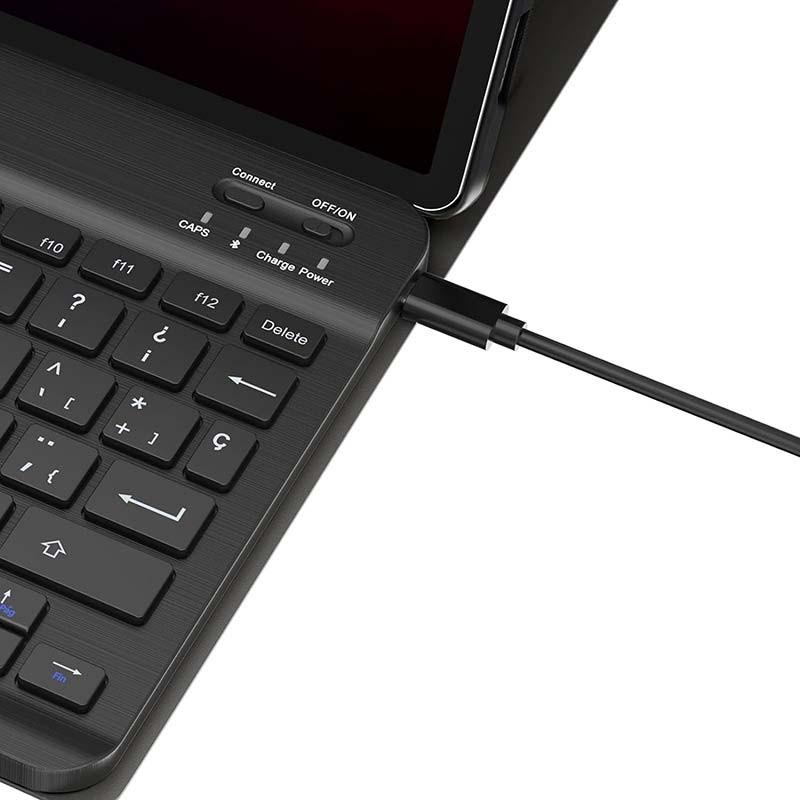 puerto USB de la Funda con Teclado para Lenovo Tab P11 (2nd Gen)
