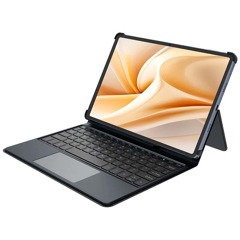 vista frontal de la Funda con Teclado para Ulefone Tab A11 Pro