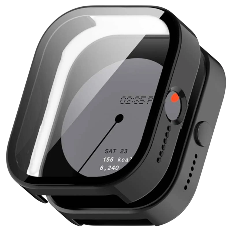 Capa PC preta + Vidro Temperado CMF by Nothing Watch Pro