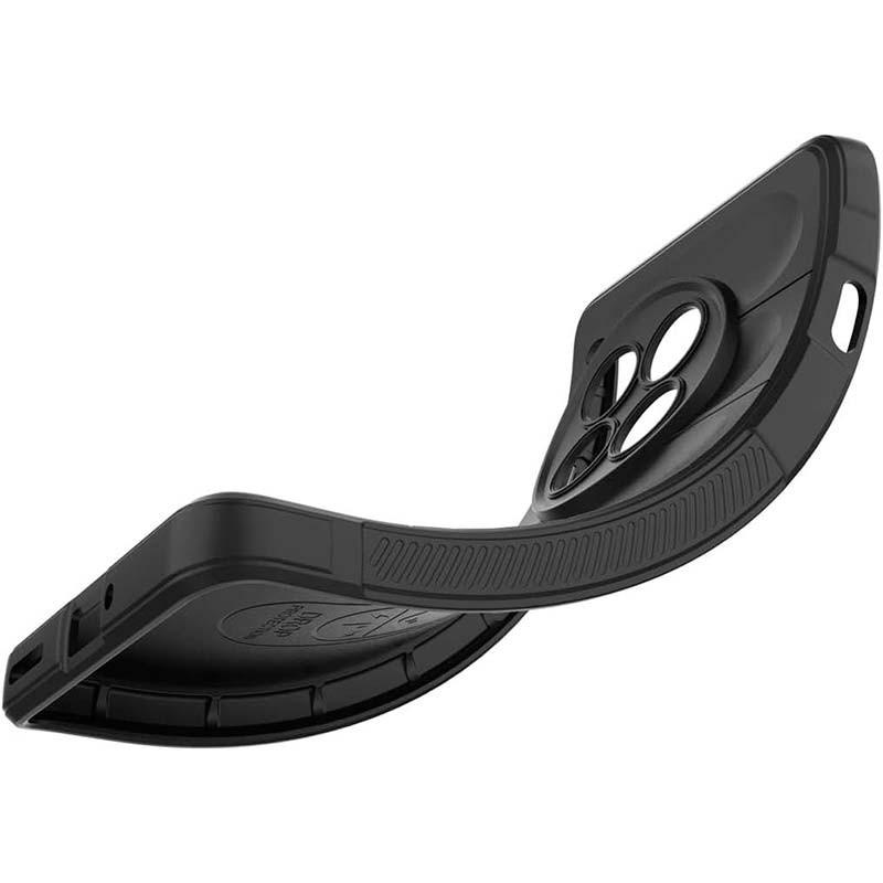 flexibilidad de la Funda de silicona borgoña Wave para Oneplus 12