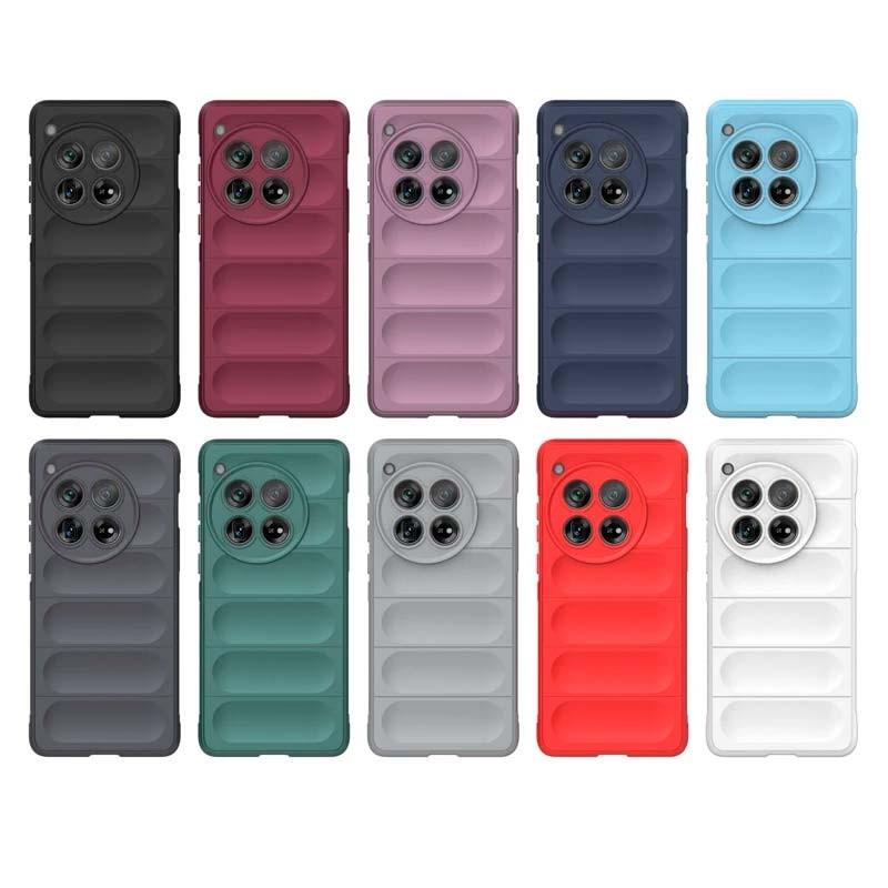 Funda de silicona borgoña Wave para Oneplus 12 y otros colores disponibles