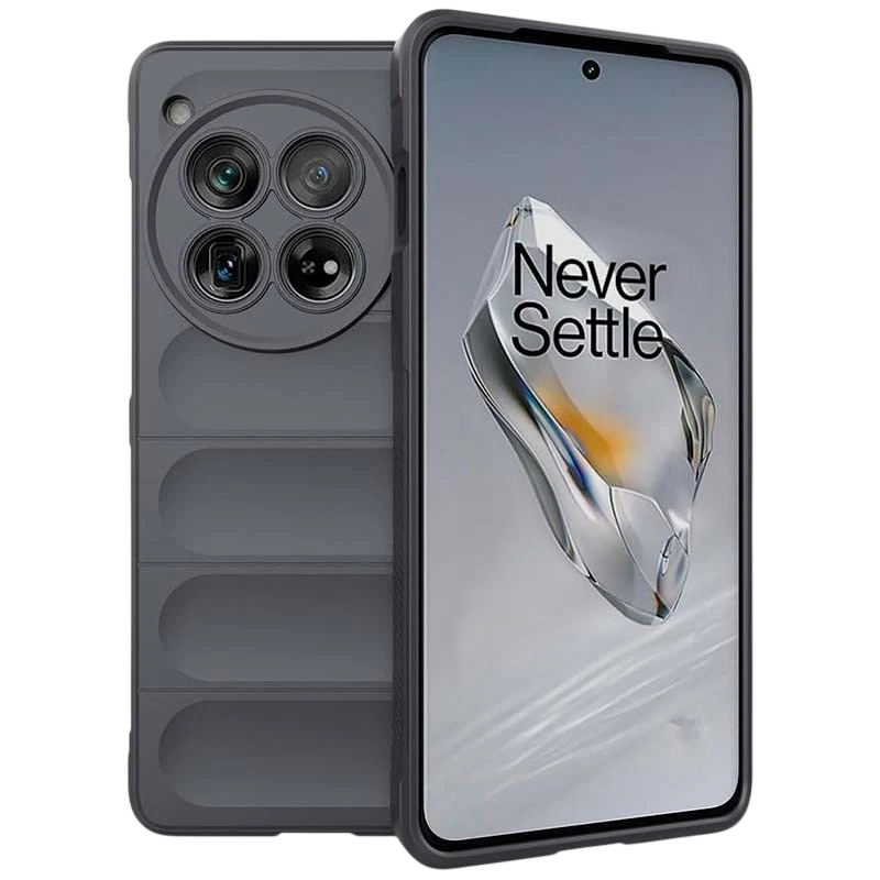 Funda de silicona gris Wave para Oneplus 12