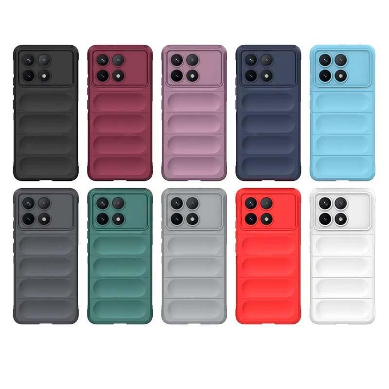 Funda de silicona lavanda Wave para Xiaomi Poco X6 Pro 5G y otros colores disponibles