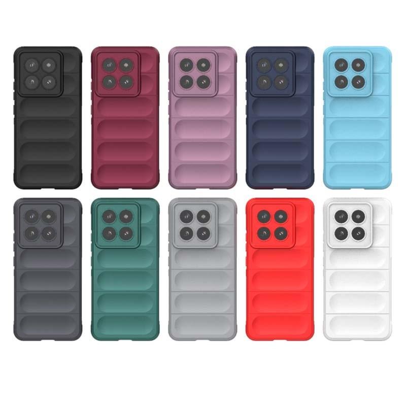 Funda de silicona lavanda Wave para Xiaomi 14 y otros colores disponibles