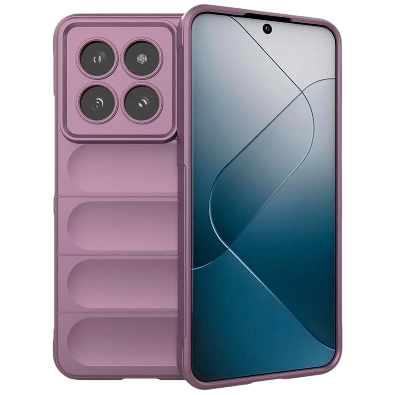 Funda de silicona lavanda Wave para Xiaomi 14