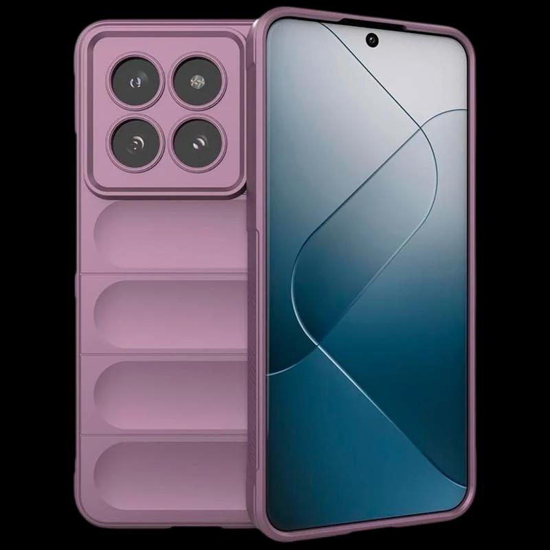 Funda de silicona lavanda Wave para Xiaomi 14