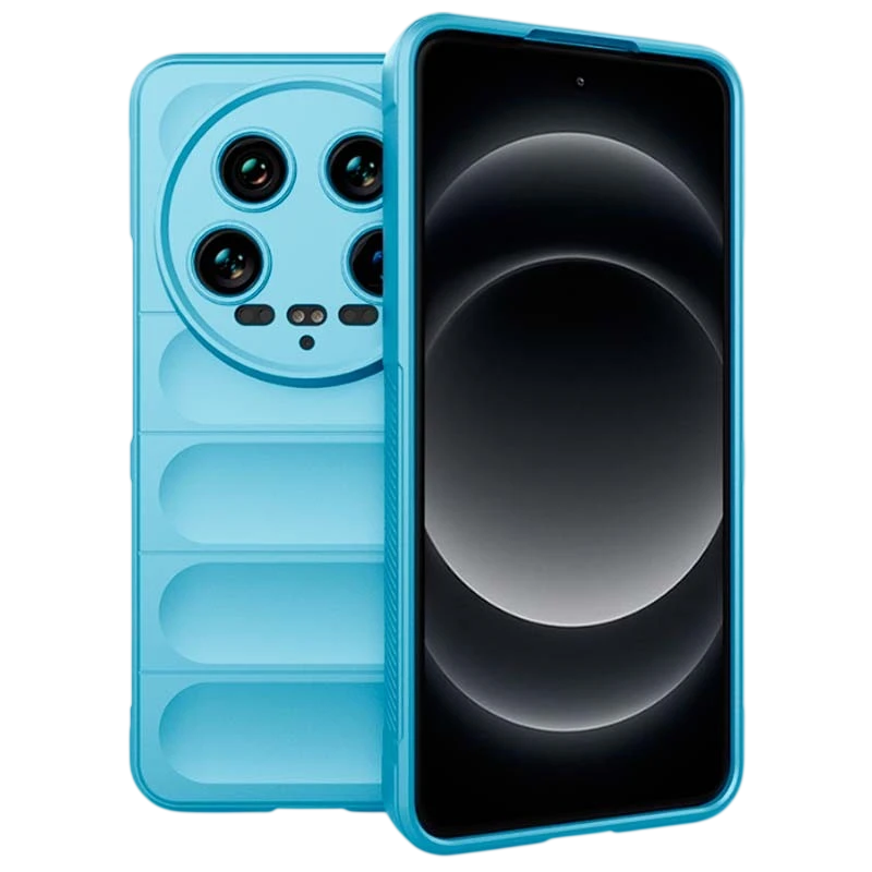 Funda de silicona azul claro Wave para Xiaomi 14 Ultra