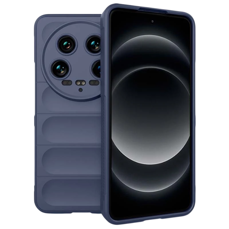 Funda de silicona azul Wave para Xiaomi 14 Ultra