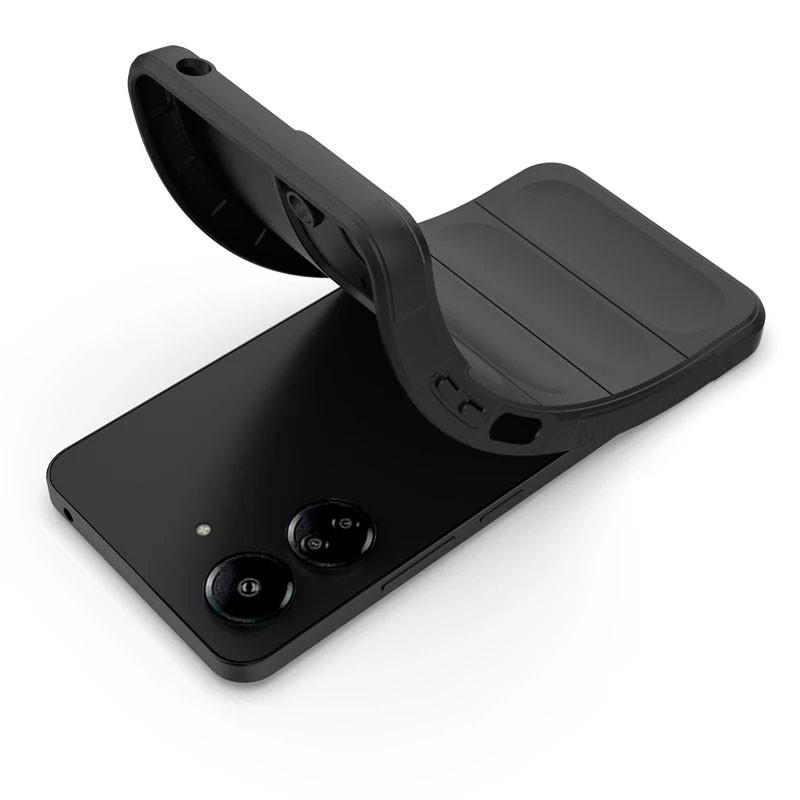 flexibilidad de la Funda de silicona azul Wave para Xiaomi Redmi 13C