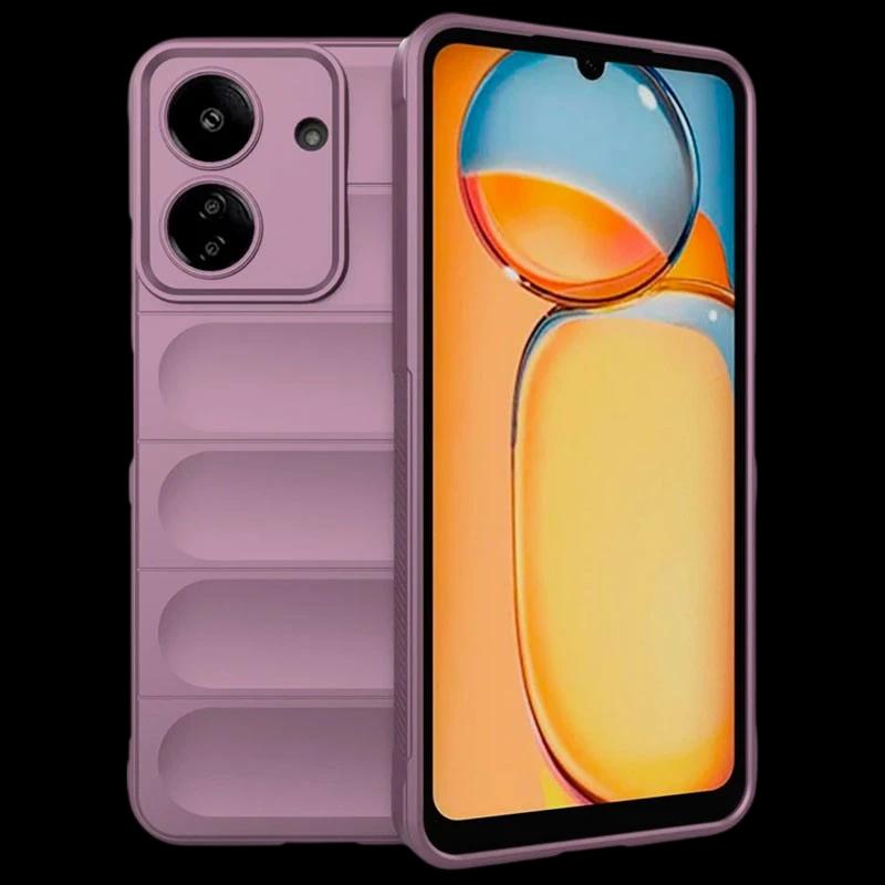 Funda de silicona lavanda Wave para Xiaomi Redmi 13C