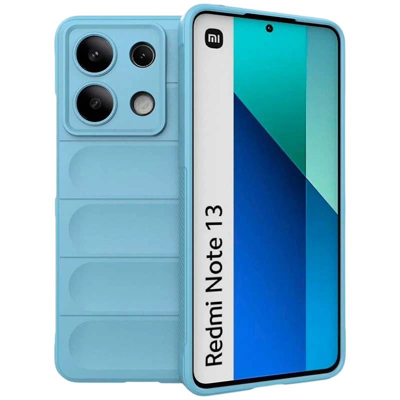 Coque en silicone bleu clair Wave pour Xiaomi Redmi Note 13 4G