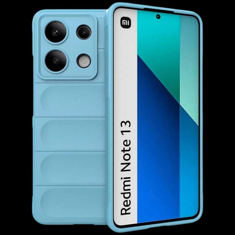 Coque en silicone bleu clair Wave pour Xiaomi Redmi Note 13 4G