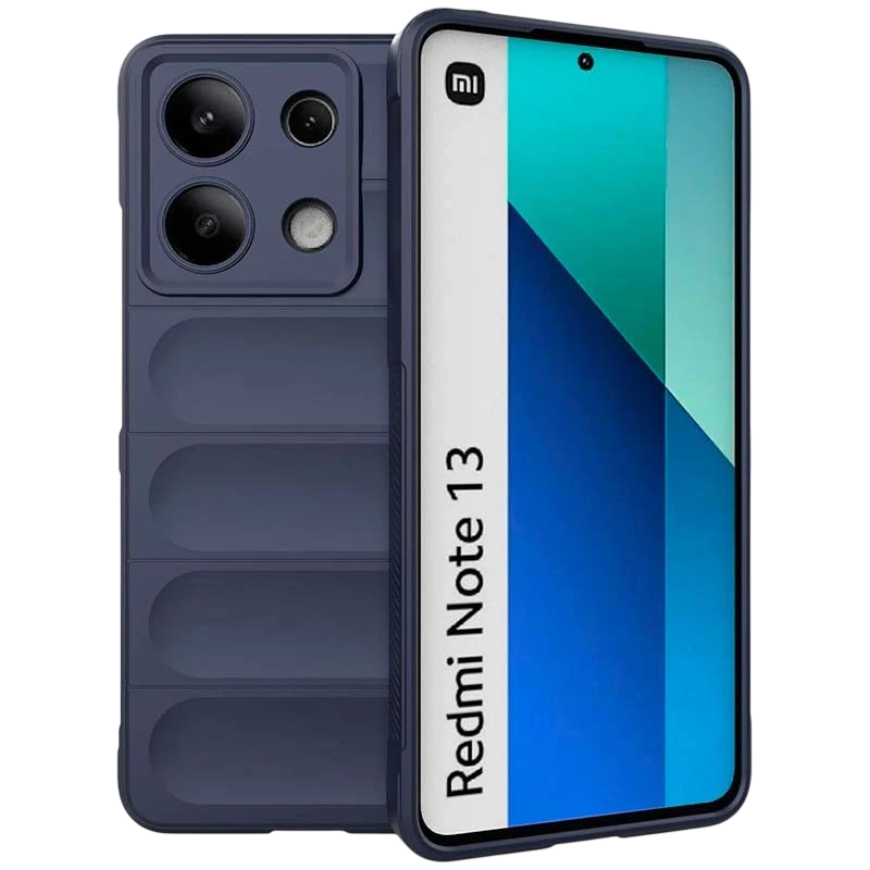 Funda de silicona azul Wave para Xiaomi Redmi Note 13 4G